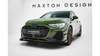 Splitter Audi S3 A3 S-line 8Y Facelift Front Street Pro Black + Gloss Flaps