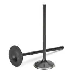 Supertech BMW M50/M52/S50/S52 Black Nitrided Exhaust Valve - +1mm Oversize - Set of 8