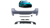 Bumper BMW 3 E91 Rear with Diffuser