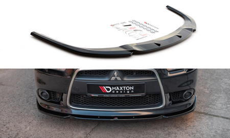 Splitter Mitsubishi Lancer Sportback VIII - przód Gloss Black