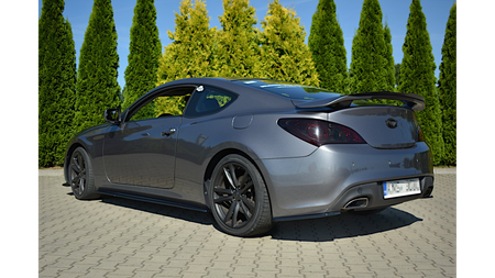 Diffuser Hyundai GENESIS COUPÉ MK.1 Side Skirts Gloss Black