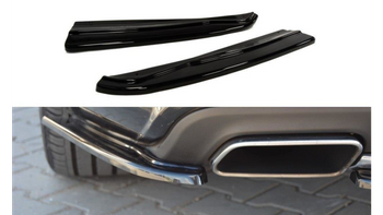 Splitter Mercedes-Benz CLS C218 AMG LINE Tył Boczne Gloss Black