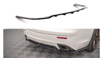 Splitter Opel Insignia OPC I Tył Środkowy z Dyfuzorem Gloss Black