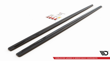 Diffuser BMW 7 G12 M-Pack Side Skirts Gloss Black