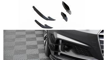 Canards(owiewki przedniego zderzaka) Audi S5 / A5 S-Line Coupe / Sportback F5