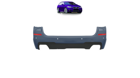 Bumper BMW 5 F11 Rear with Diffuser