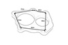 Turbo adapter GT25R GT28R 5 ŚRUB asymmetric