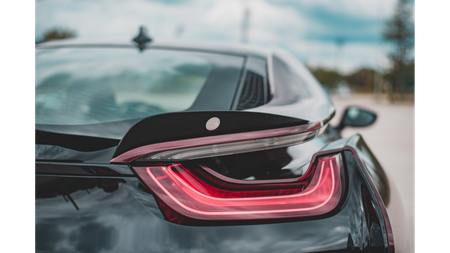 Set of Spoiler Caps BMW i8 Gloss Black