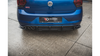 Diffuser Volkswagen Polo VI GTI Rear Valance + Flaps Black Racing Durability