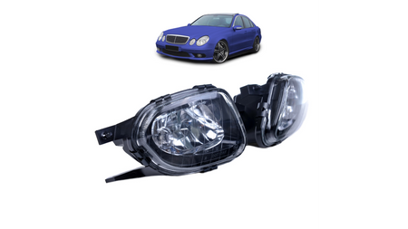 Lampy przeciwmgielne Set Clear  MERCEDES E-Class (W211) SPRINTER (B906) 2002-2009