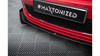 Splitter Volkswagen Golf VI GTI Front Racing Durability v.3 + flaps Black