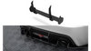 Diffuser Subaru BRZ Rear Street Pro Black