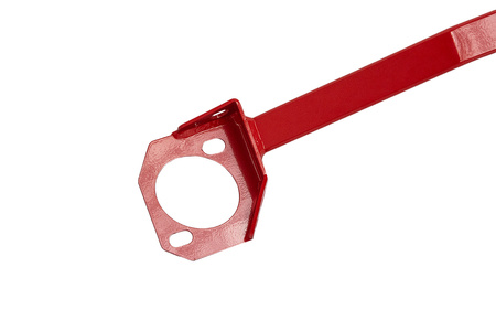 Front upper strut bar Honda Civic V VI CRX Del Sol Red