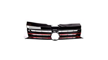 Grill sportowy Red Strip VW TRANSPORTER MULTIVAN T5 2009-2015 USZKODZONY