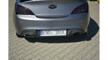 Splitter Hyundai GENESIS COUPÉ MK.1 Tył Boczne Gloss Black