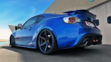 Splitter Toyota GT86 Rear Side Gloss Black