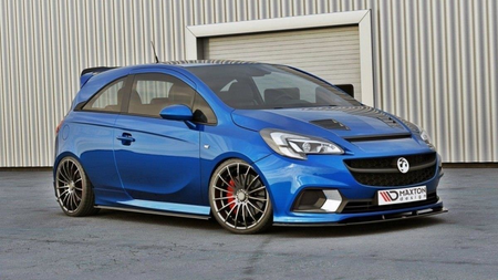 Splitter Opel Corsa E OPC VXR Front Gloss Black