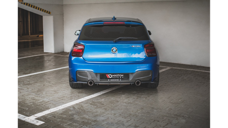 Diffuser BMW 1 F20 M-Pack Rear Racing Durability Black