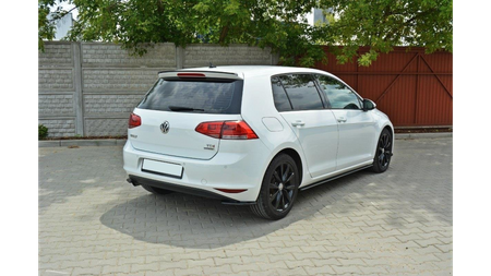 Splitter Volkswagen Golf 7 Rear Gloss Black