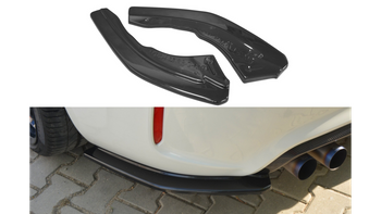 Splitter BMW 2 F87 M-Pack Tył Boczne Gloss Black