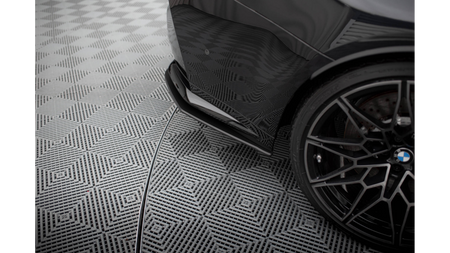 Splitter BMW M3 G80 Rear Side Street Pro Black v.2
