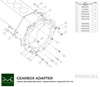 Adapter skrzyni biegów Saab H B204 B205 B234 B235 - Mazda RX-7 Mazda RX-8