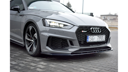 Splitter Audi RS5 F5 przód v.1 Gloss Black