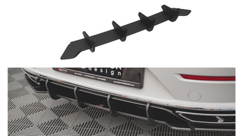 Diffuser Volkswagen Arteon R-Line Facelift Rear Street Pro Red