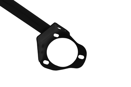 Front upper strut bar BMW 3 E30 Black