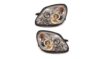 Headlights Halogen Chrome suitable for MERCEDES SLK (R170) 1996-2004