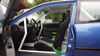 Skręcana klatka bezpieczeństwa Honda Civic VI Coupe Black