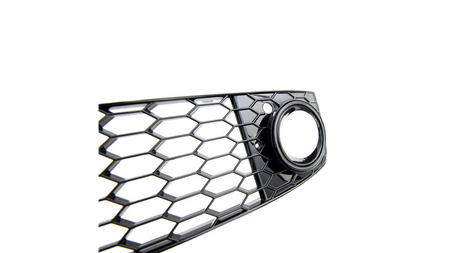 Fog Light Covers Audi A4 B8 Gloss Black