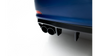 Diffuser Audi A3 8V Facelift Rear Valance Version with double exhaust tip
