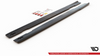 Diffuser Mercedes-Benz CLA 35 45 C118 Side Skirts Gloss Black