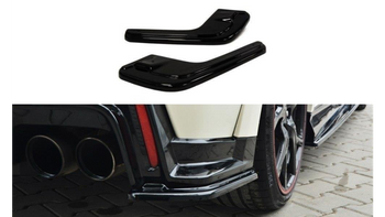 Splitter Honda Civic IX Type-R Rear Side Gloss Black