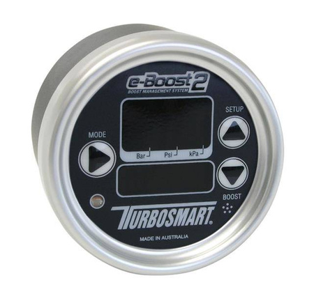 Turbosmart Electronic Boost Controller EBOOST2 66mm Silver-Black