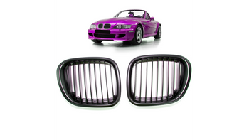 Grill BMW Z3 3 E36 pojedyncze żeberka Gloss Black