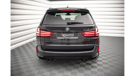 Splitter BMW X5 F85 M-Pack Tył Boczne Gloss Black