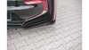 Splitter BMW i8 I12 Rear Central with Diffuser Gloss Black