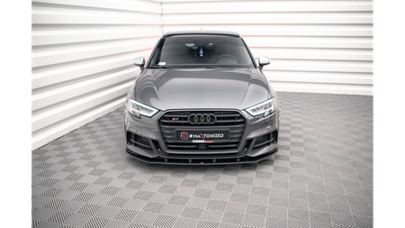 Splitter Audi A3 8V Facelift S-Line Front Pro Black