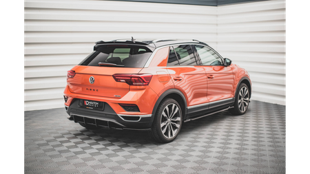 Diffuser Volkswagen T-Roc Rear Street Pro Black