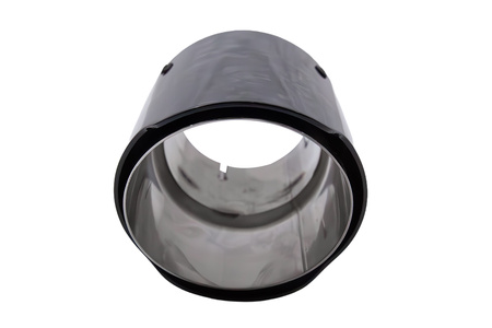 Exhaust 101mm Inlet 70mm Carbon Gloss