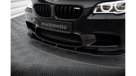 Splitter BMW 5 F10 F11 M-Pack Front Gloss Black