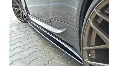 Diffuser BMW 6 E63 M-Pack Side Skirts Gloss Black