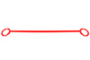 Rear upper strut bar VW Golf 2 Red