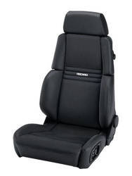 Fotel Sportowy RECARO Orthopaed Dinamica Black / Leather Black