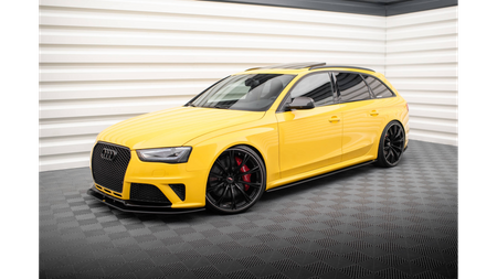 Diffuser Audi RS4 B8 Side Skirts Street Pro Black