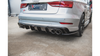 Diffuser Audi S3 8V Facelift Rear Valance Gloss Black