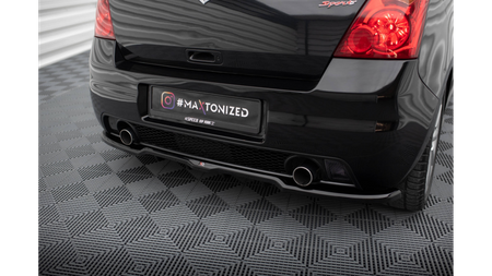 Splitter Suzuki Swift IV Sport Tył Środkowy z Dyfuzorem