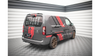 Splitter Peugeot Partner Long III Tył Środkowy z Dyfuzorem Gloss Black